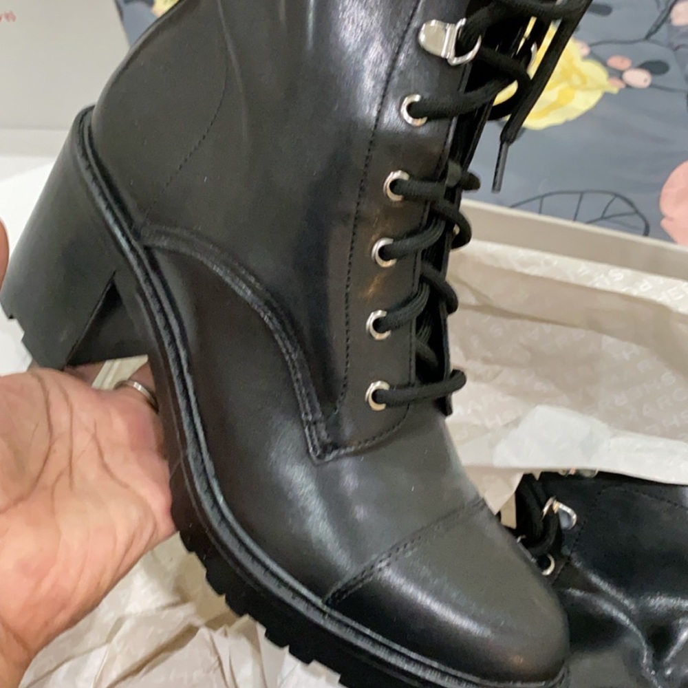 DSW Marc Fisher combat Boots